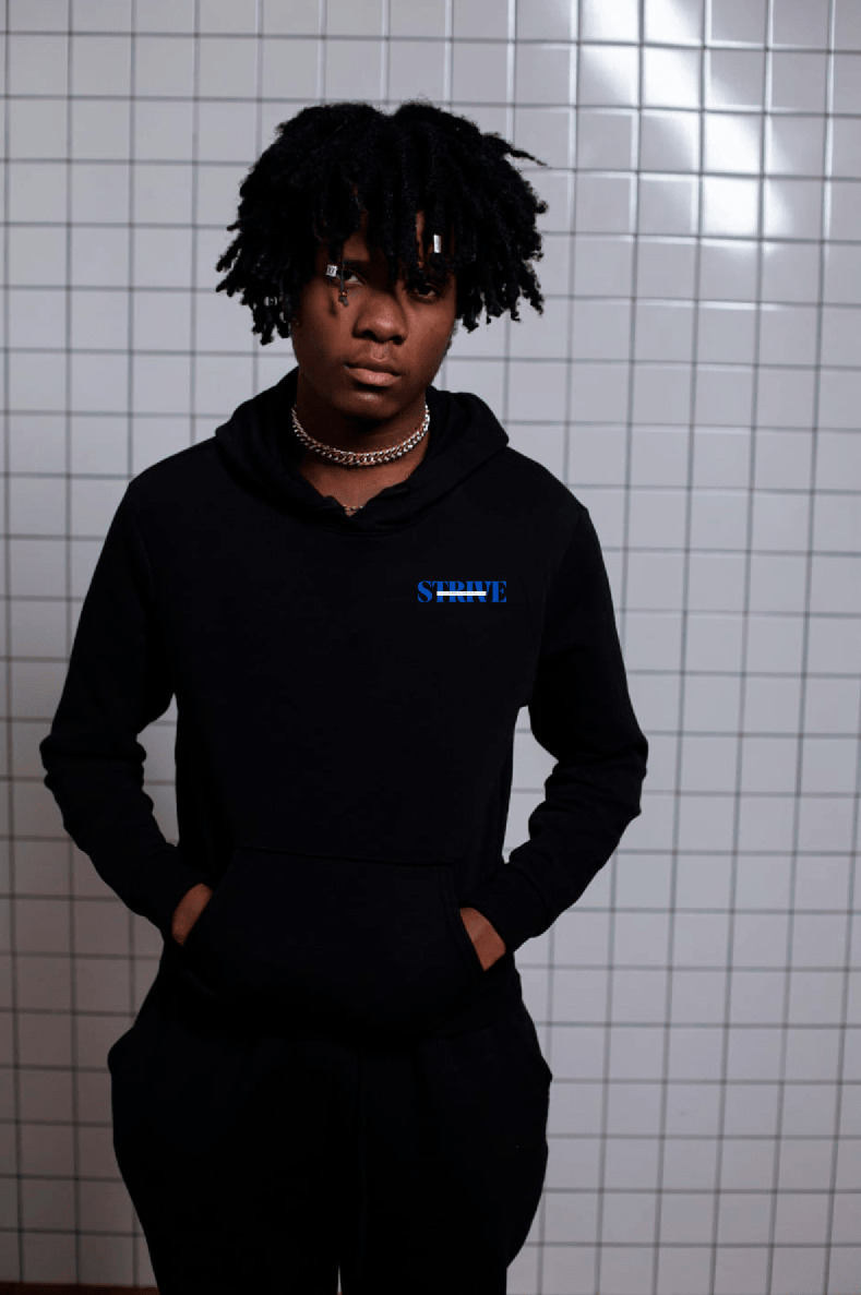 the origin Hoodie black